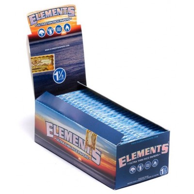 ELEMENTS ULTRA 1 1/2 CIGARETTE ROLLING PAPERS 25CT/PACK